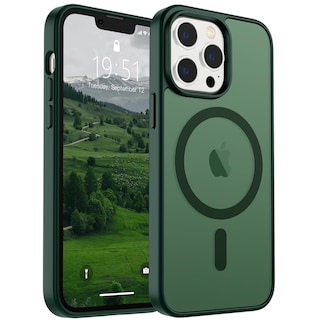 Foto 1 | Funda Magnética Supfine Para Iphone 13 Pro Max Forest Green - Venta Internacional.