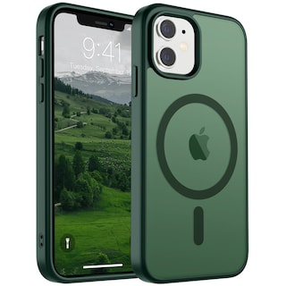 Foto 1 | Funda Magnética Supfine Para Iphone 11, Color Verde Bosque - Venta Internacional.
