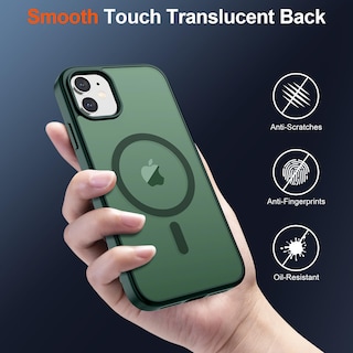 Foto 6 | Funda Magnética Supfine Para Iphone 11, Color Verde Bosque - Venta Internacional.