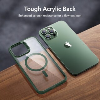 Foto 6 | Funda De Teléfono Esr Para Iphone 13 Pro Max Con Magsafe Clear Green - Venta Internacional.
