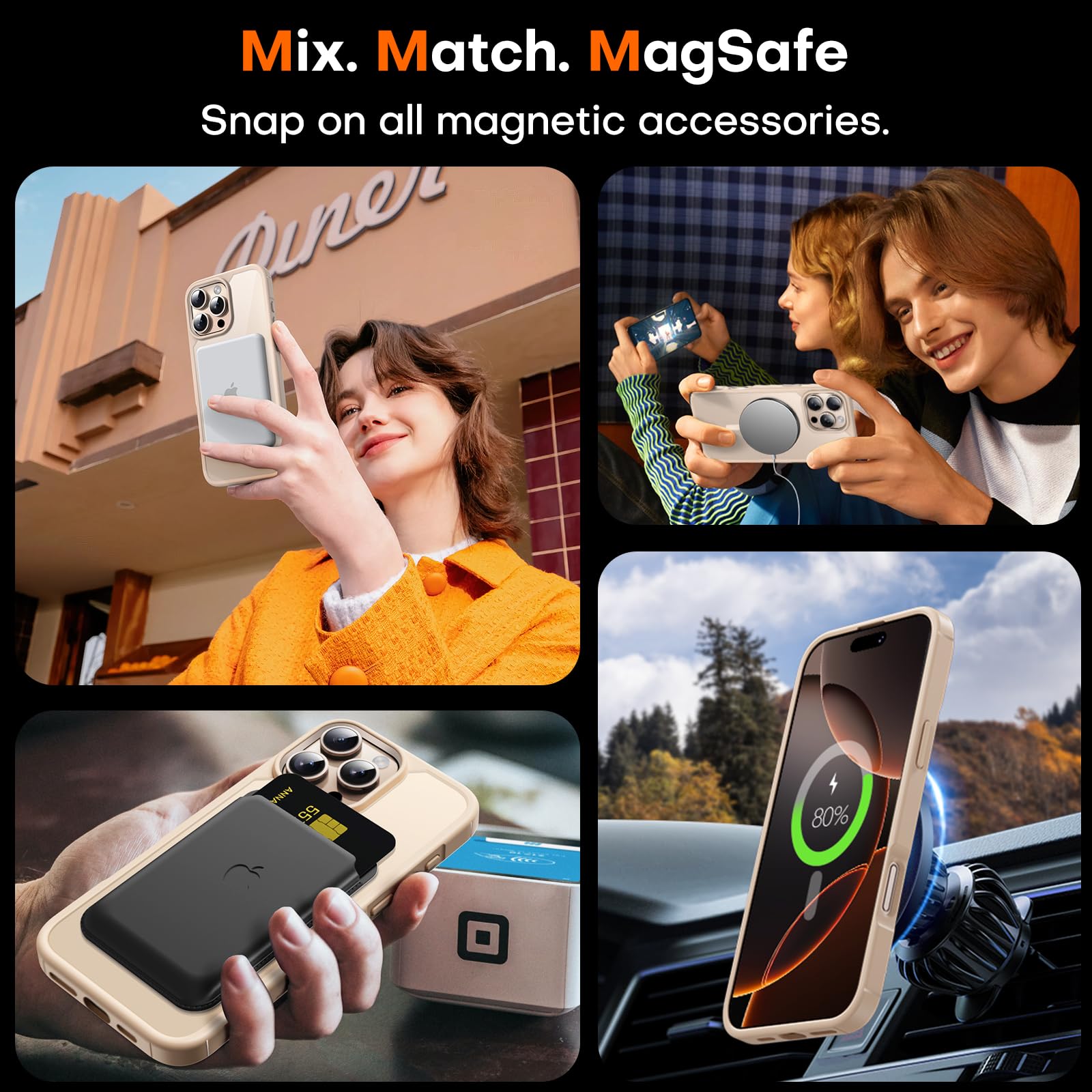 Foto 7 pulgar | Funda Tauri 3 En 1 Para Iphone 16 Pro Max Con 2 Protectores De Pantalla - Venta Internacional.