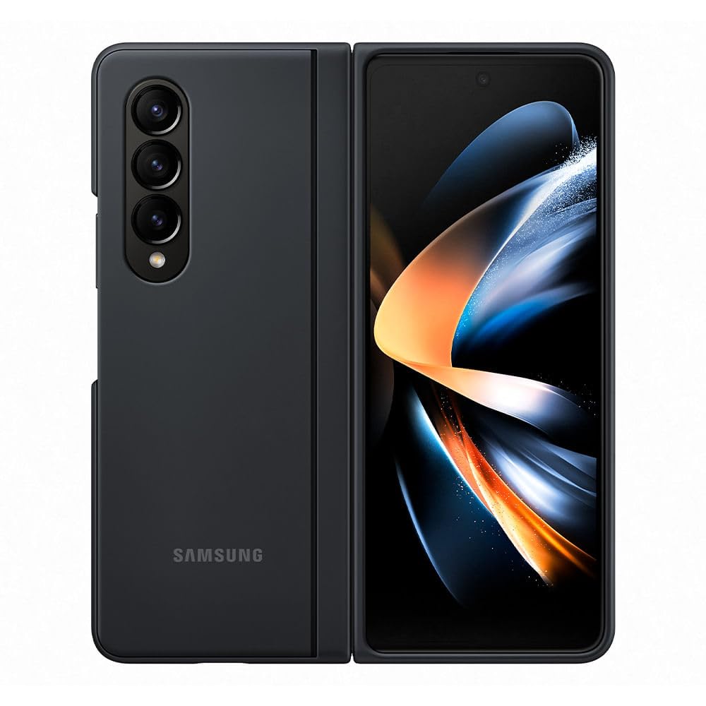 Foto 1 | Funda Oficial Para Samsung Galaxy Z Fold4, Delgada, De Pie, Negra - Venta Internacional.