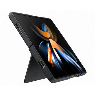 Foto 3 | Funda Oficial Para Samsung Galaxy Z Fold4, Delgada, De Pie, Negra - Venta Internacional.