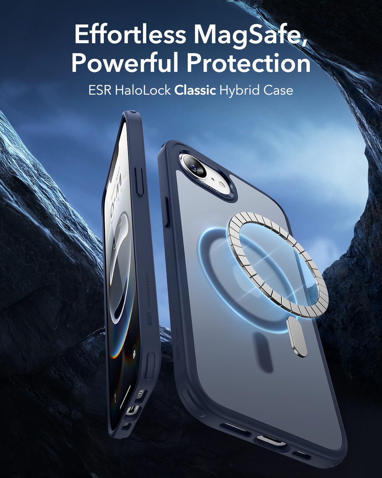 Foto 2 | Funda Esr Para Iphone 16e Con Magsafe, Azul A Prueba De Golpes - Venta Internacional.