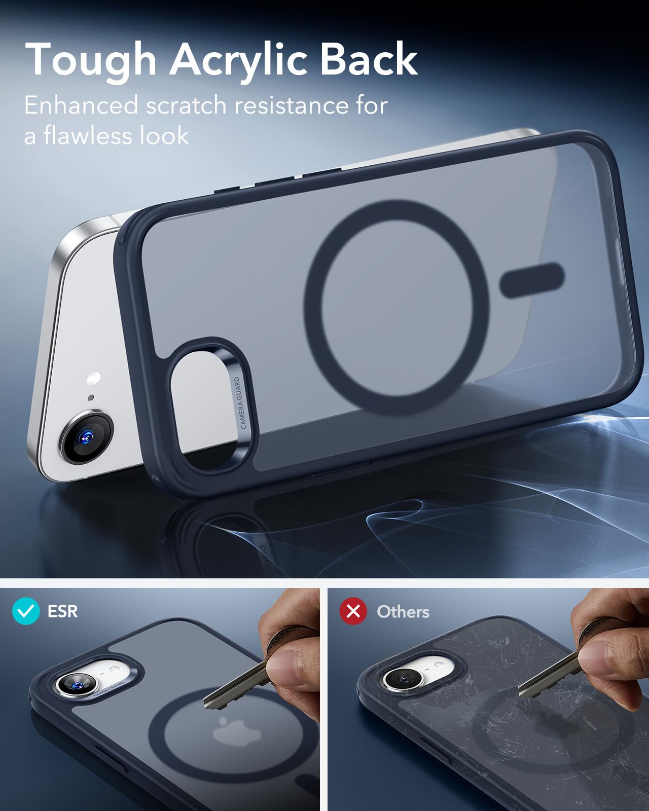 Foto 8 pulgar | Funda Esr Para Iphone 16e Con Magsafe, Azul A Prueba De Golpes - Venta Internacional.