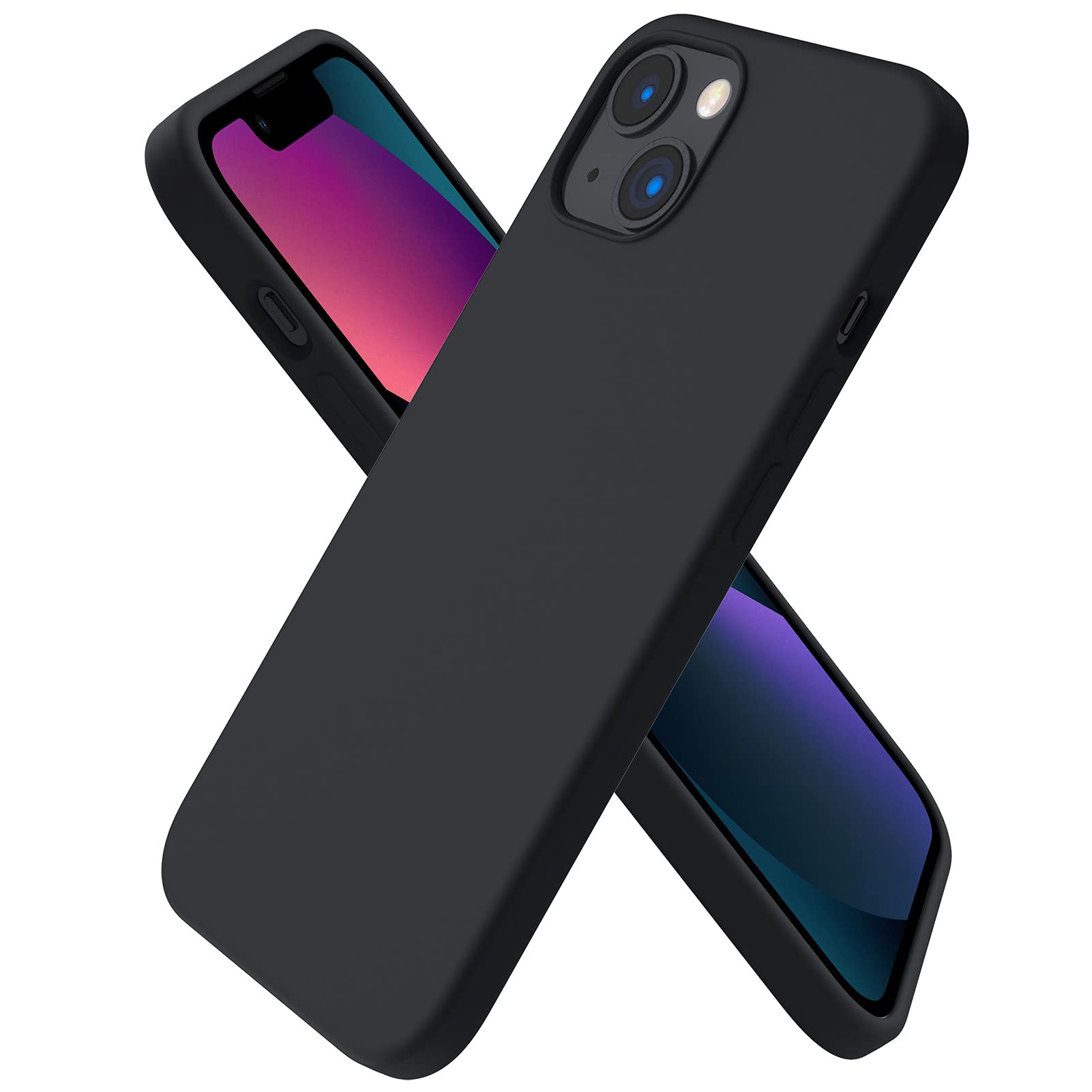 Foto 2 pulgar | Funda De Teléfono Ornarto Compatible Con Iphone 13 6.1 - Midnight - Venta Internacional.