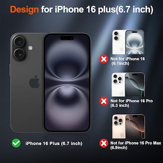 Foto 2 | Funda Magnética Supfine Para Iphone 16 Plus, Color Rosa Intenso - Venta Internacional.