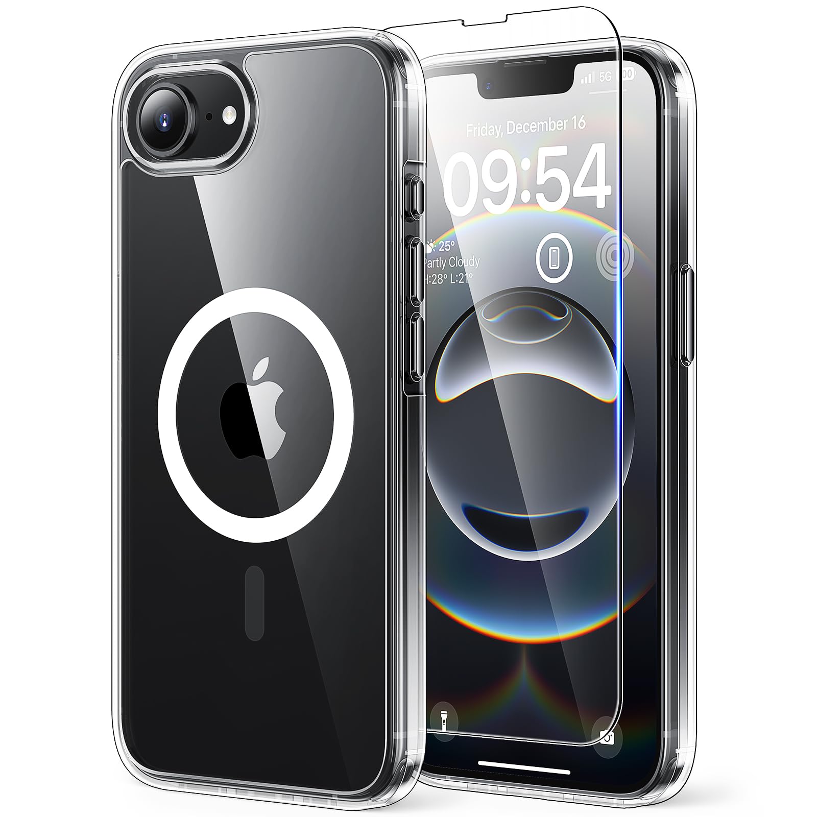 Funda De Teléfono Tauri 3 En 1 Para Iphone 16e Con 2 Protectores De Pantalla - Venta Internacional.