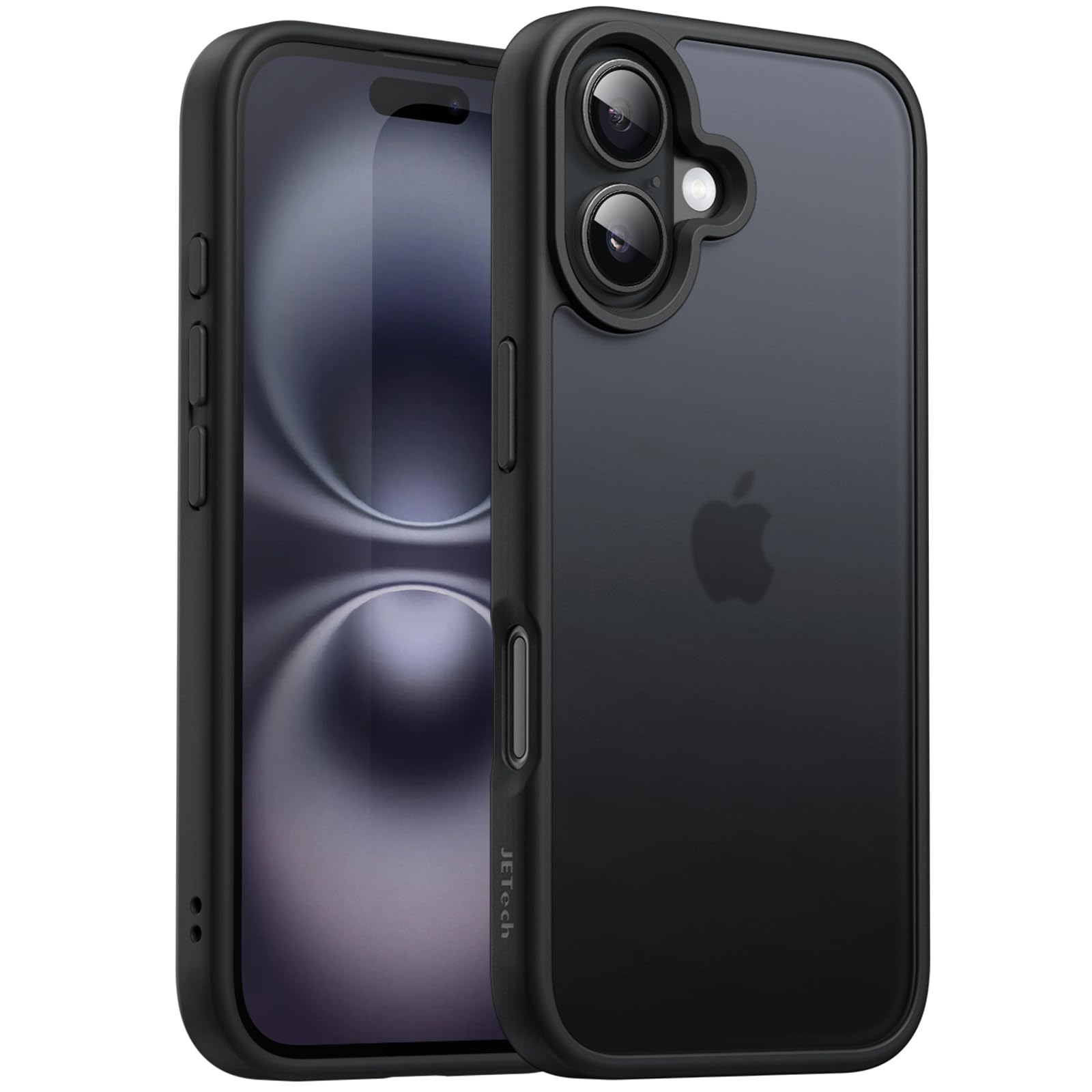 Foto 1 | Funda Jetech Matte Para Iphone 16 De 6.1 Pulgadas, Negra - Venta Internacional.