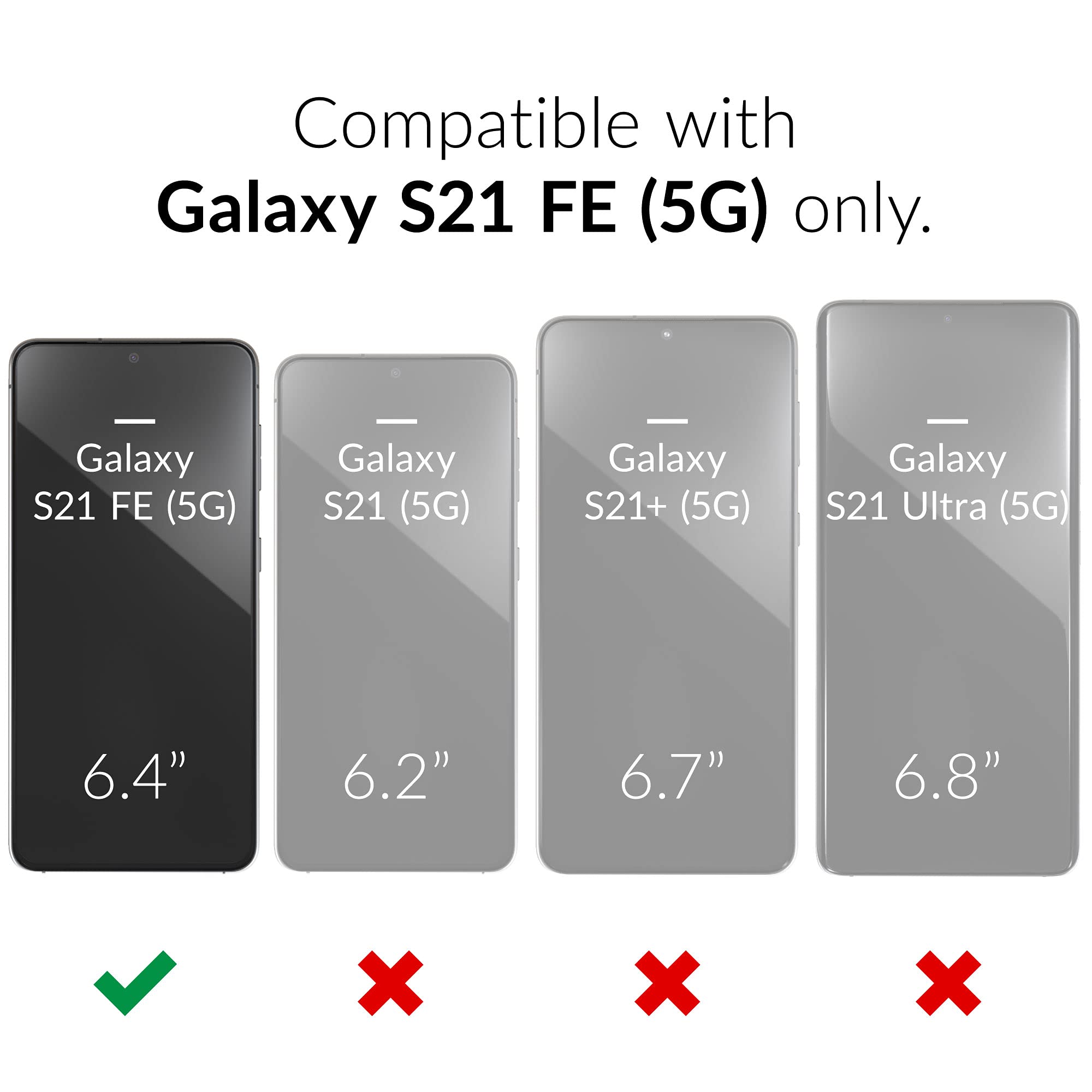 Foto 3 pulgar | Funda De Teléfono Crave Dual Guard A Prueba De Golpes Para Samsung Galaxy S21 Fe - Venta Internacional.
