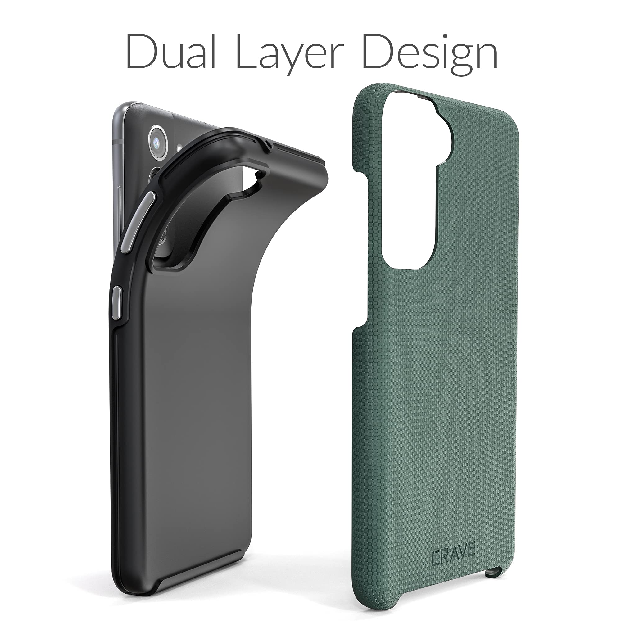 Foto 5 pulgar | Funda De Teléfono Crave Dual Guard A Prueba De Golpes Para Samsung Galaxy S21 Fe - Venta Internacional.