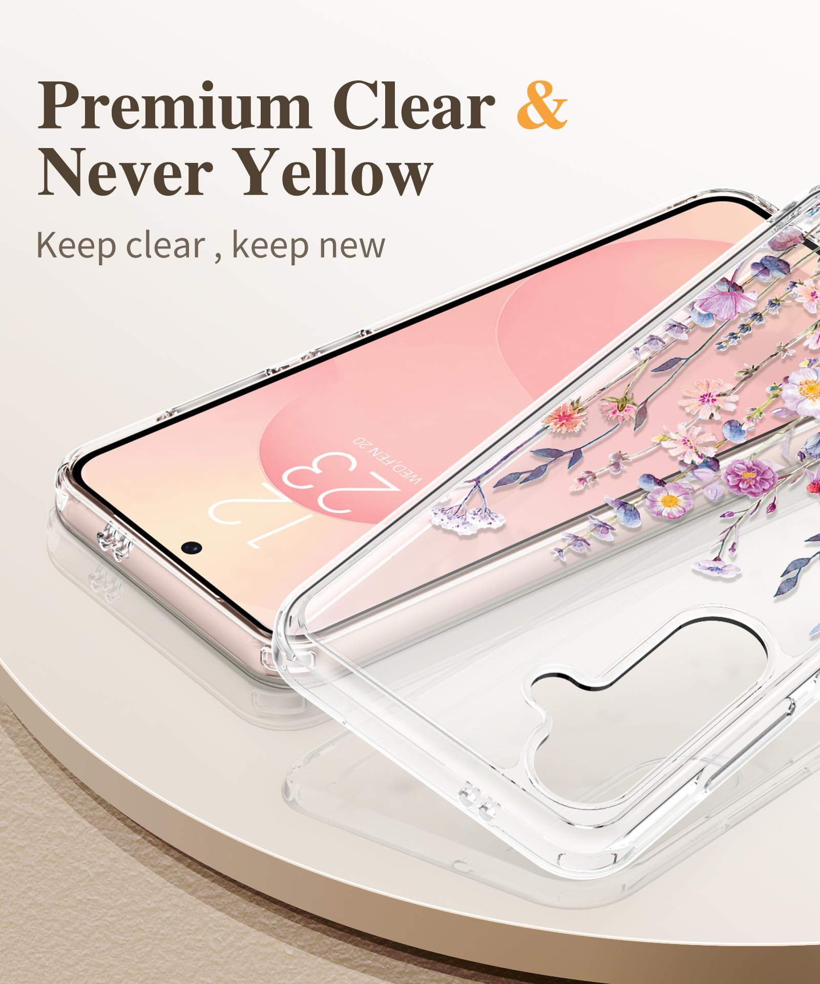 Foto 4 pulgar | Funda De Teléfono Gviewin Para Samsung Galaxy S25 Plus Con Protector - Venta Internacional.