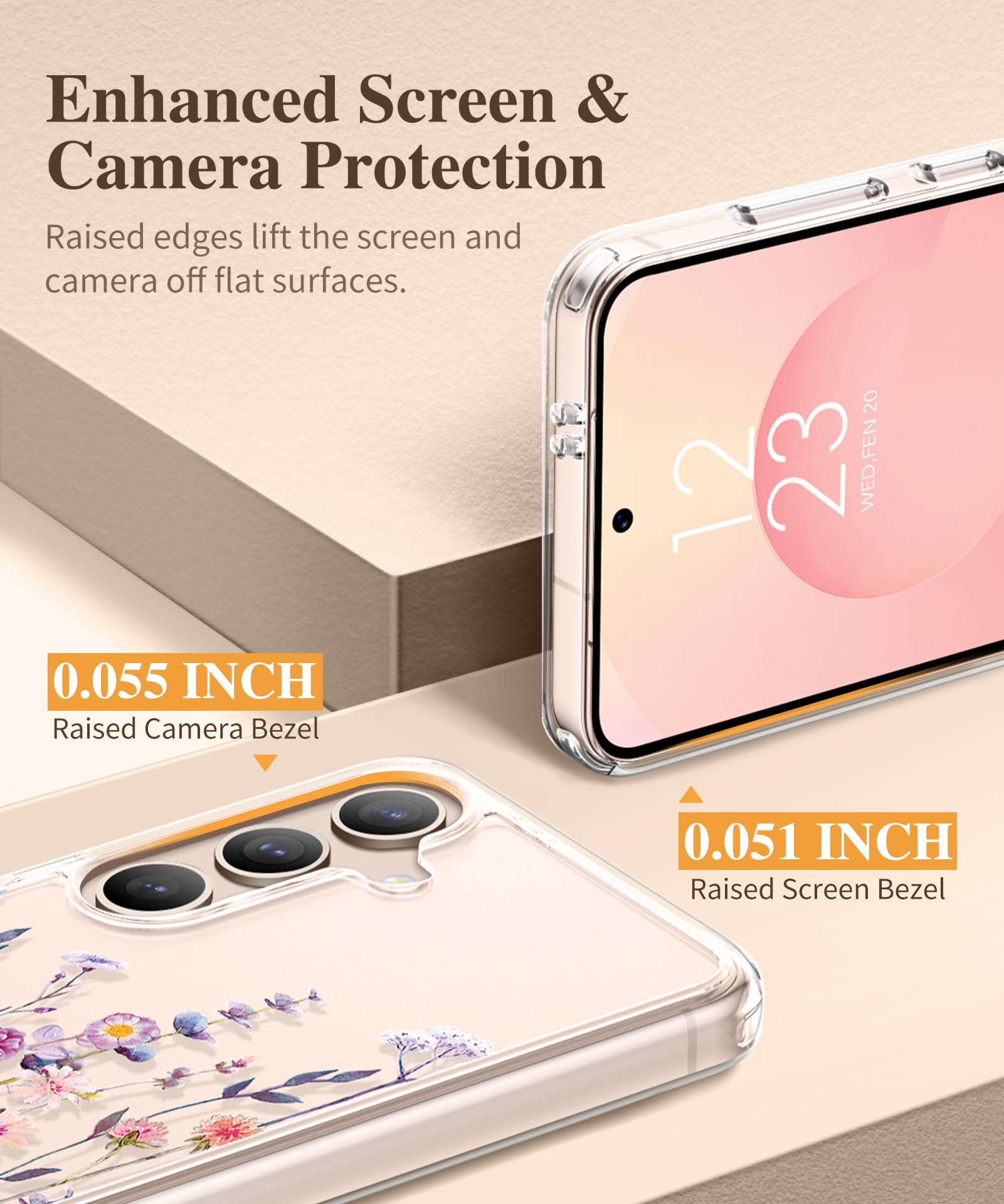 Foto 6 pulgar | Funda De Teléfono Gviewin Para Samsung Galaxy S25 Plus Con Protector - Venta Internacional.