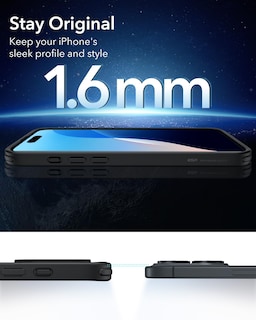 Foto 6 | Funda Esr Para Iphone 16 Con Magsafe De Grado Militar, Negra - Venta Internacional.