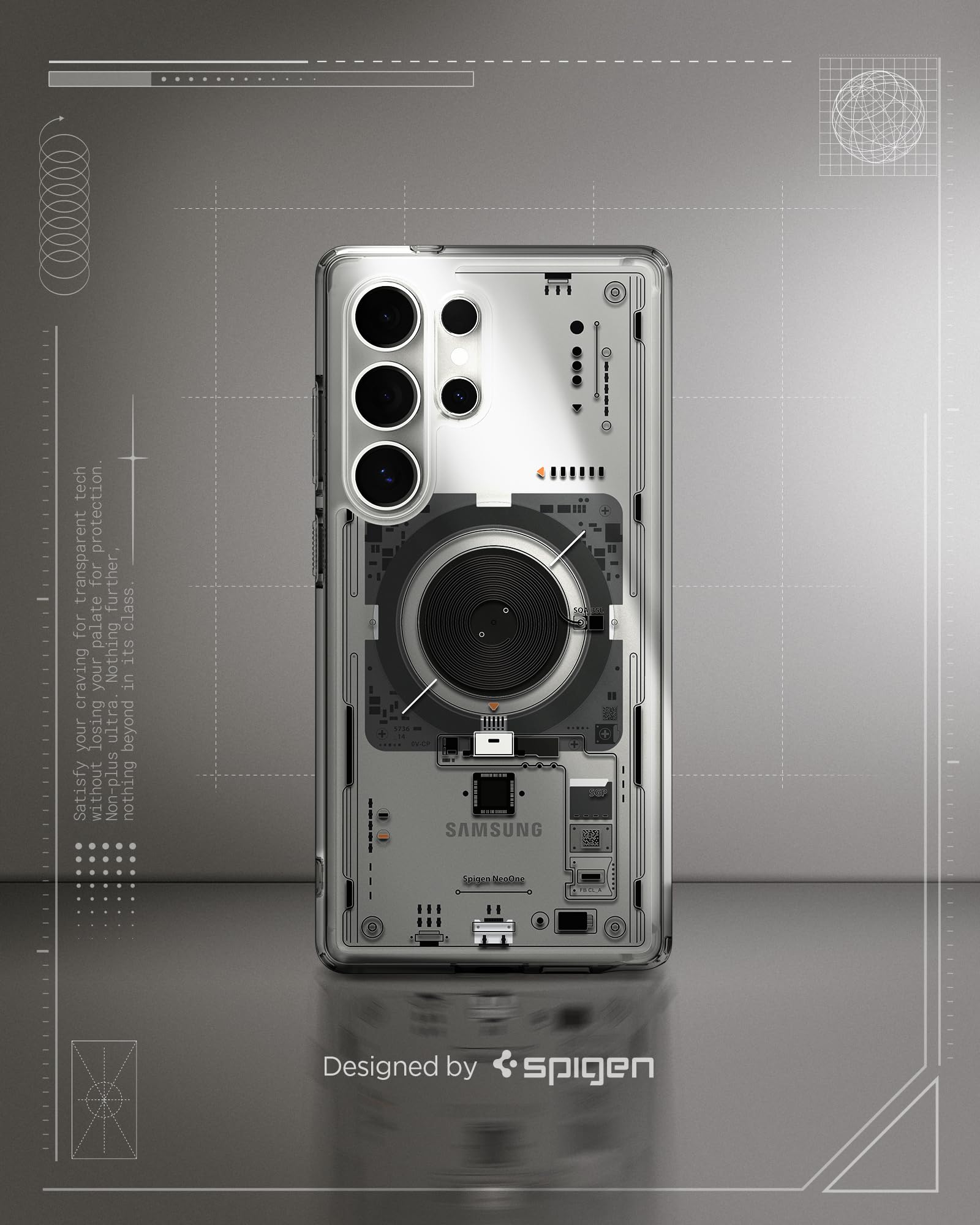 Foto 6 pulgar | Funda Spigen Ultra Hybrid Magfit Para Samsung Galaxy S25 Ultra - Venta Internacional.