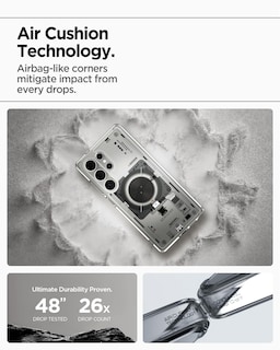 Foto 7 | Funda Spigen Ultra Hybrid Magfit Para Samsung Galaxy S25 Ultra - Venta Internacional.