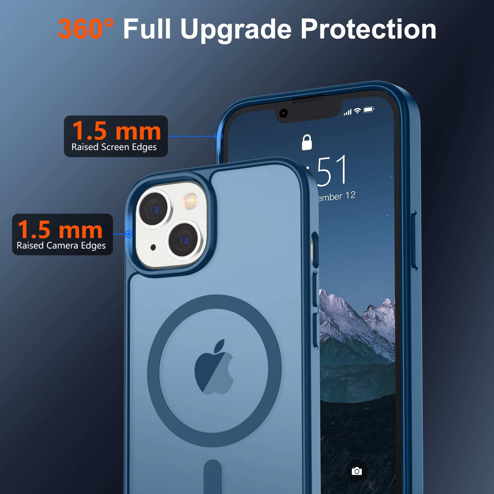 Foto 5 pulgar | Funda Magnética Supfine Para Iphone 15 Plus Y 14 Plus - Venta Internacional.