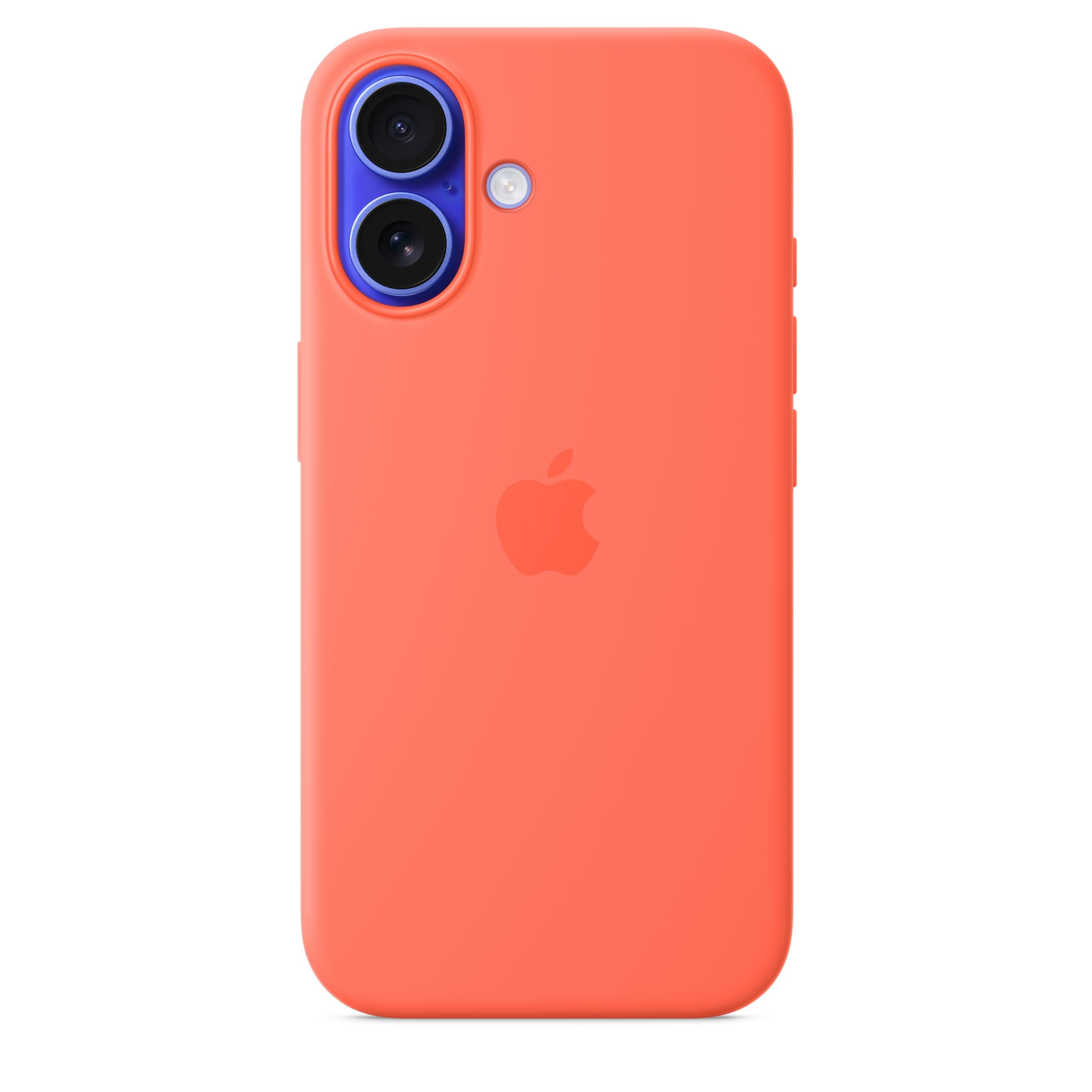 Foto 3 pulgar | Funda De Teléfono Apple Silicone Con Magsafe Para Iphone 16 Tangerine - Venta Internacional.
