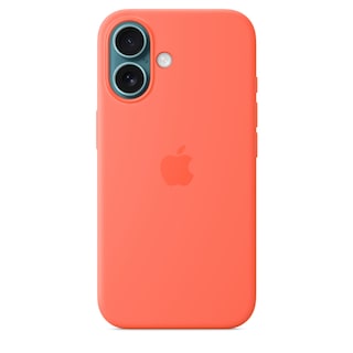Foto 3 | Funda De Teléfono Apple Silicone Con Magsafe Para Iphone 16 Tangerine - Venta Internacional.