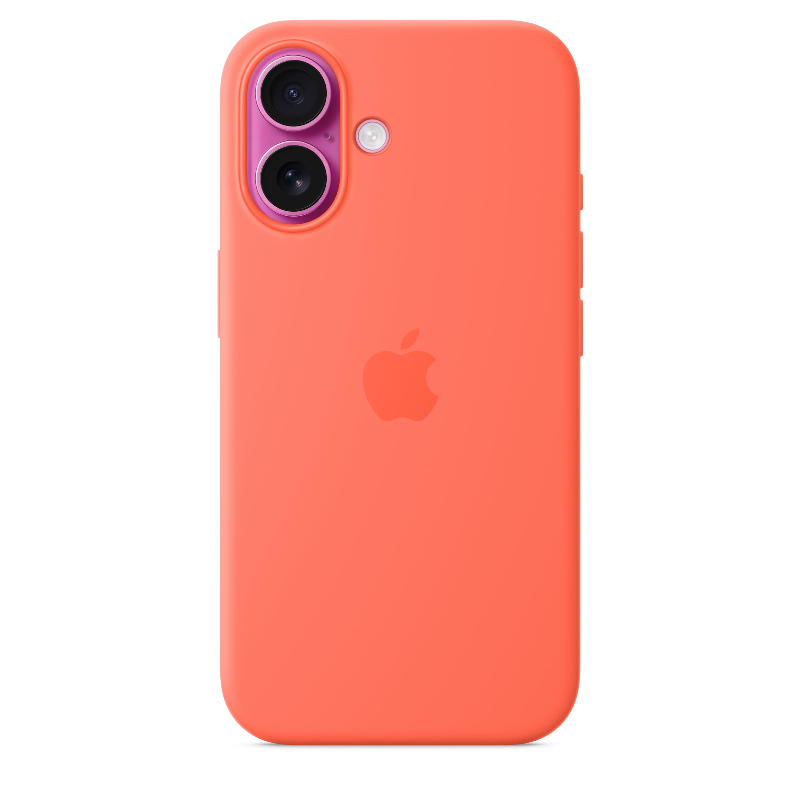 Foto 4 | Funda De Teléfono Apple Silicone Con Magsafe Para Iphone 16 Tangerine - Venta Internacional.