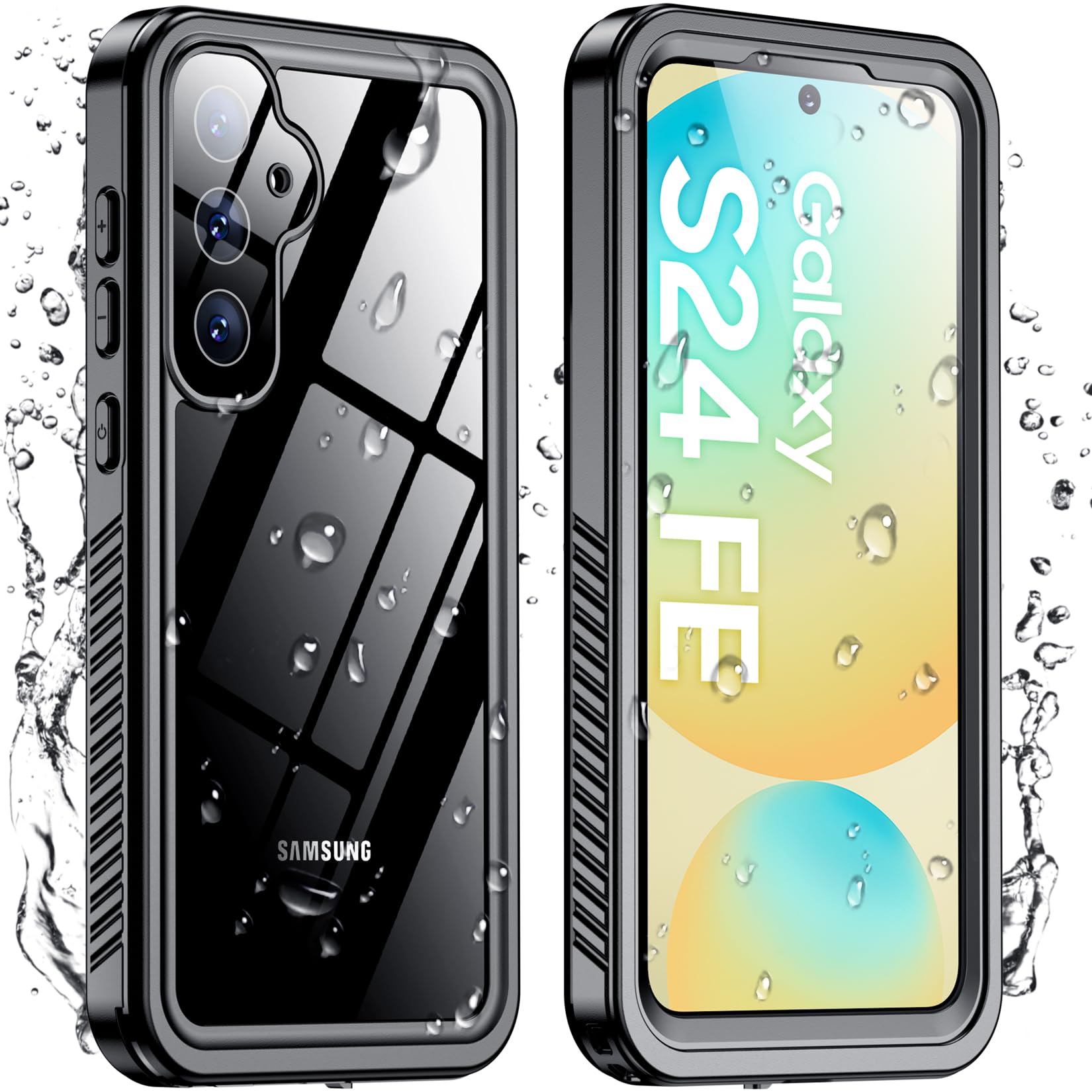 Foto 1 | Funda Temdan Impermeable Y A Prueba De Golpes Para Samsung Galaxy S24 Fe - Venta Internacional.