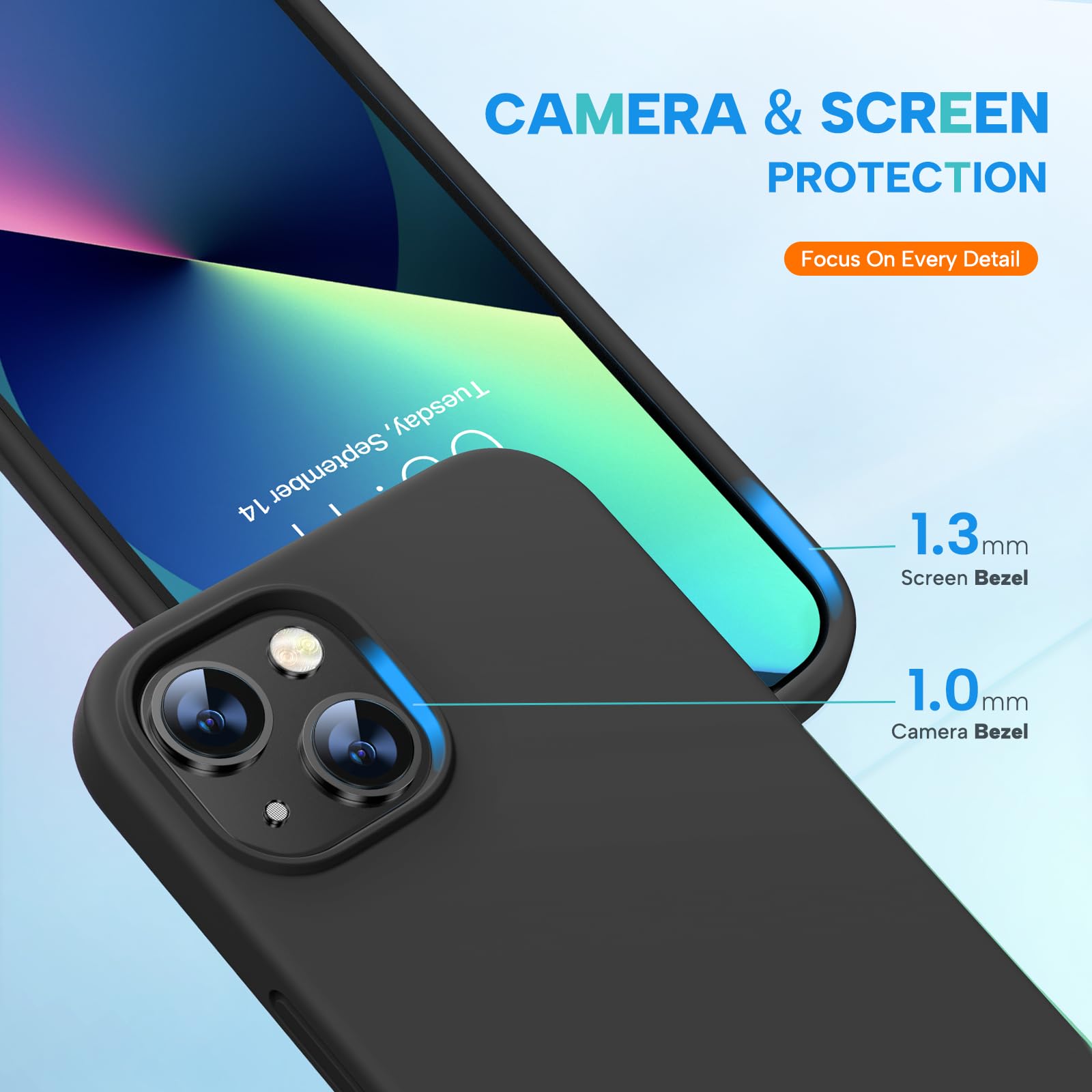 Foto 7 | Funda Miracase Diseñada Para Iphone 13 De 6.1 Pulgadas Con Pantalla - Venta Internacional.