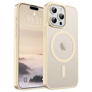 Foto 1 | Funda Magnética Supfine Para Iphone 15 Pro Max, Color Blanco Envejecido - Venta Internacional.