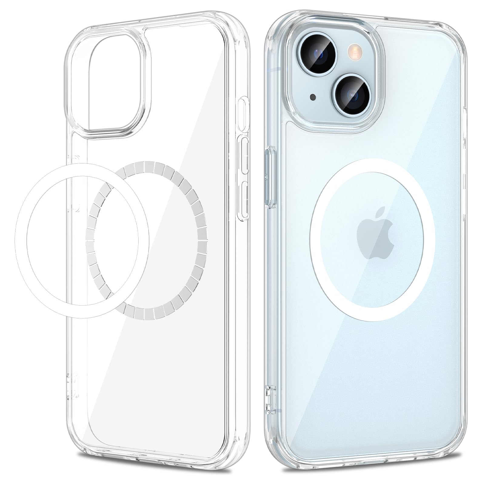 Funda De Teléfono Vego Para Iphone 15 De 6.1 Pulgadas Con Magsafe Clear - Venta Internacional.