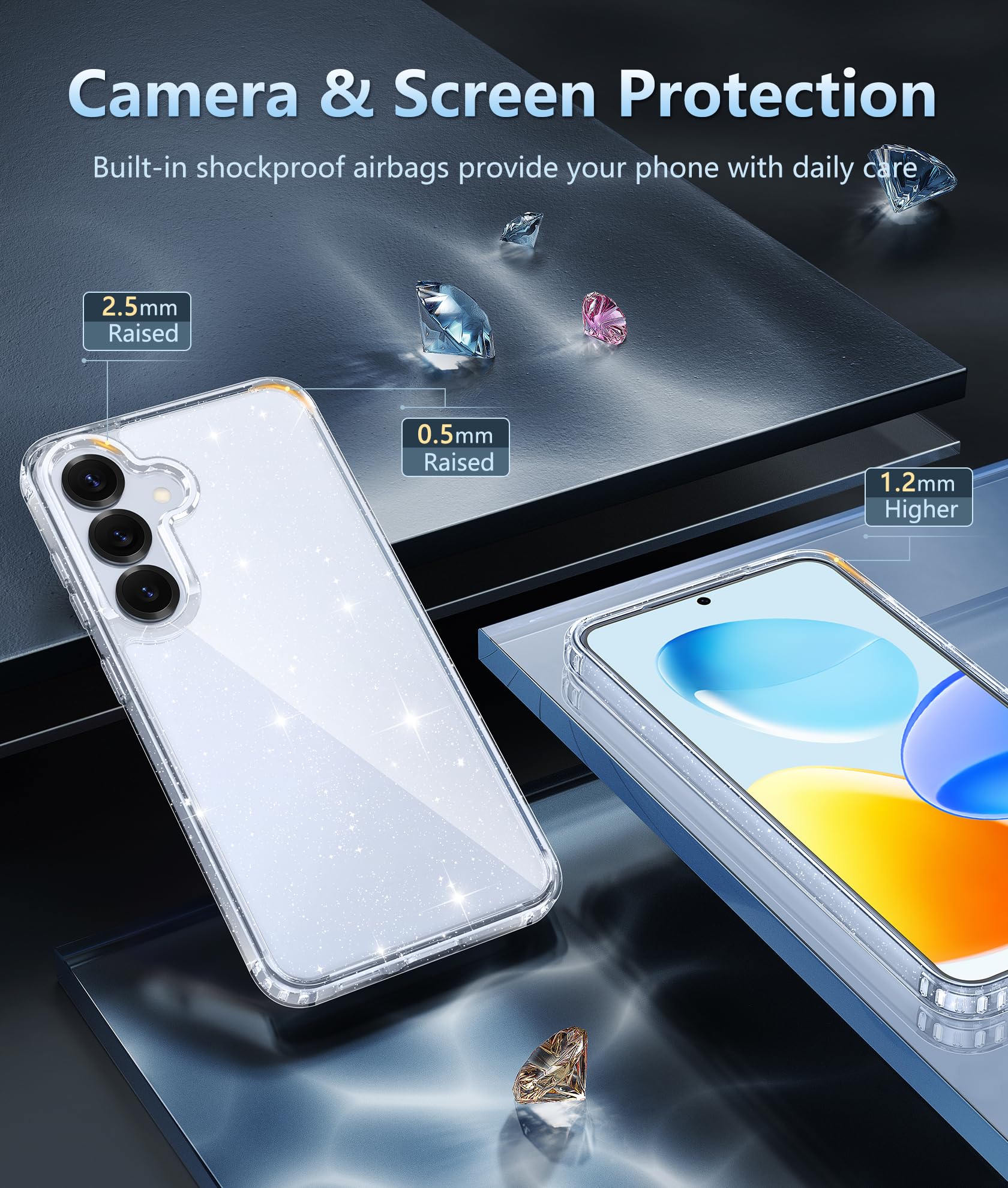 Foto 5 | Funda De Teléfono Fntcase Para Samsung Galaxy S25 Military Grade - Venta Internacional.