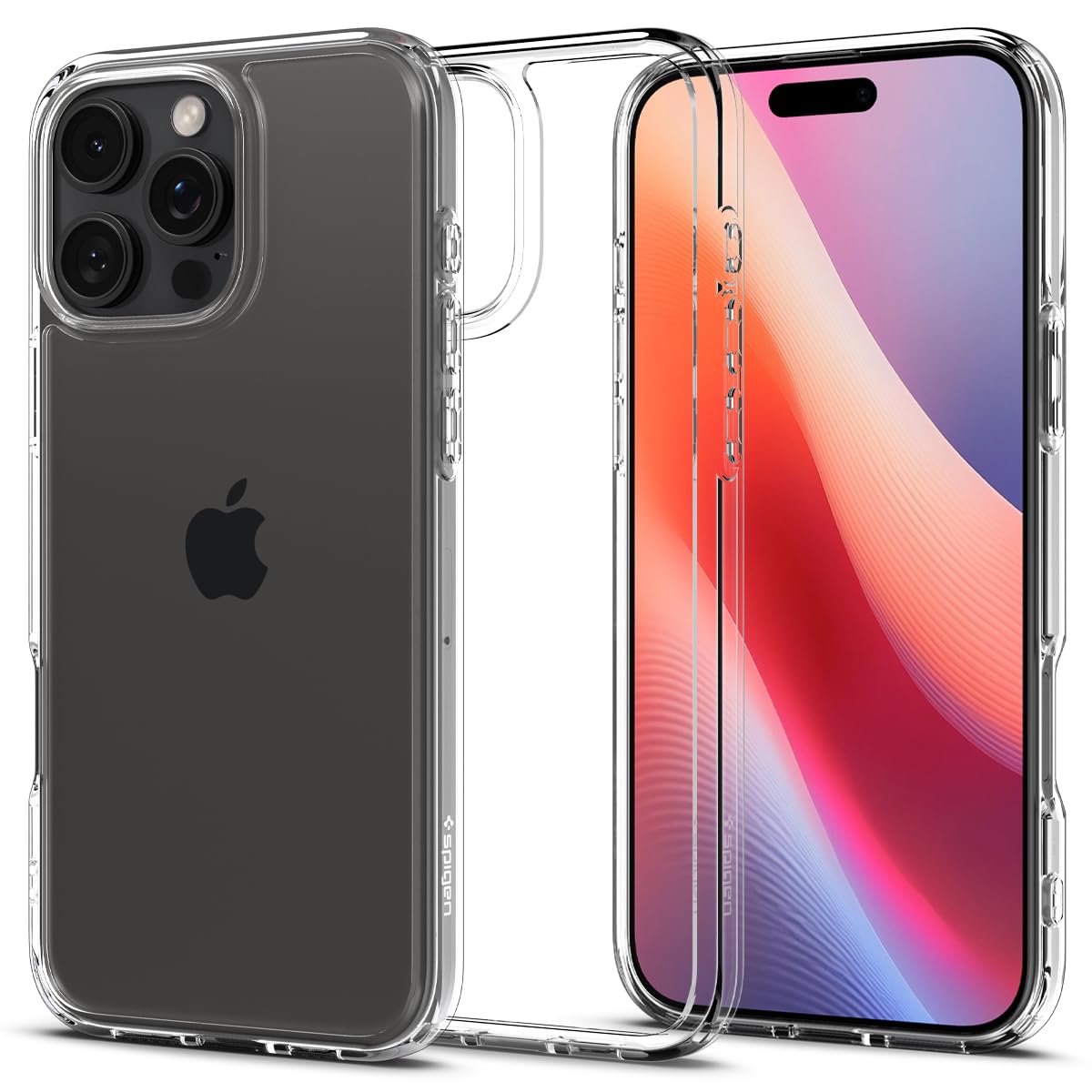 Funda Spigen Ultra Hybrid Para Iphone 16 Pro Antiamarilleo - Venta Internacional.