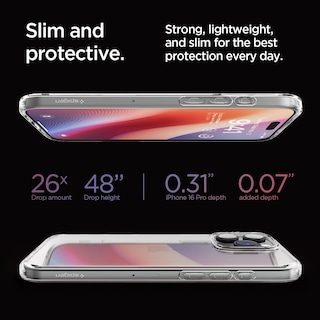Foto 7 | Funda Spigen Ultra Hybrid Para Iphone 16 Pro Antiamarilleo - Venta Internacional.
