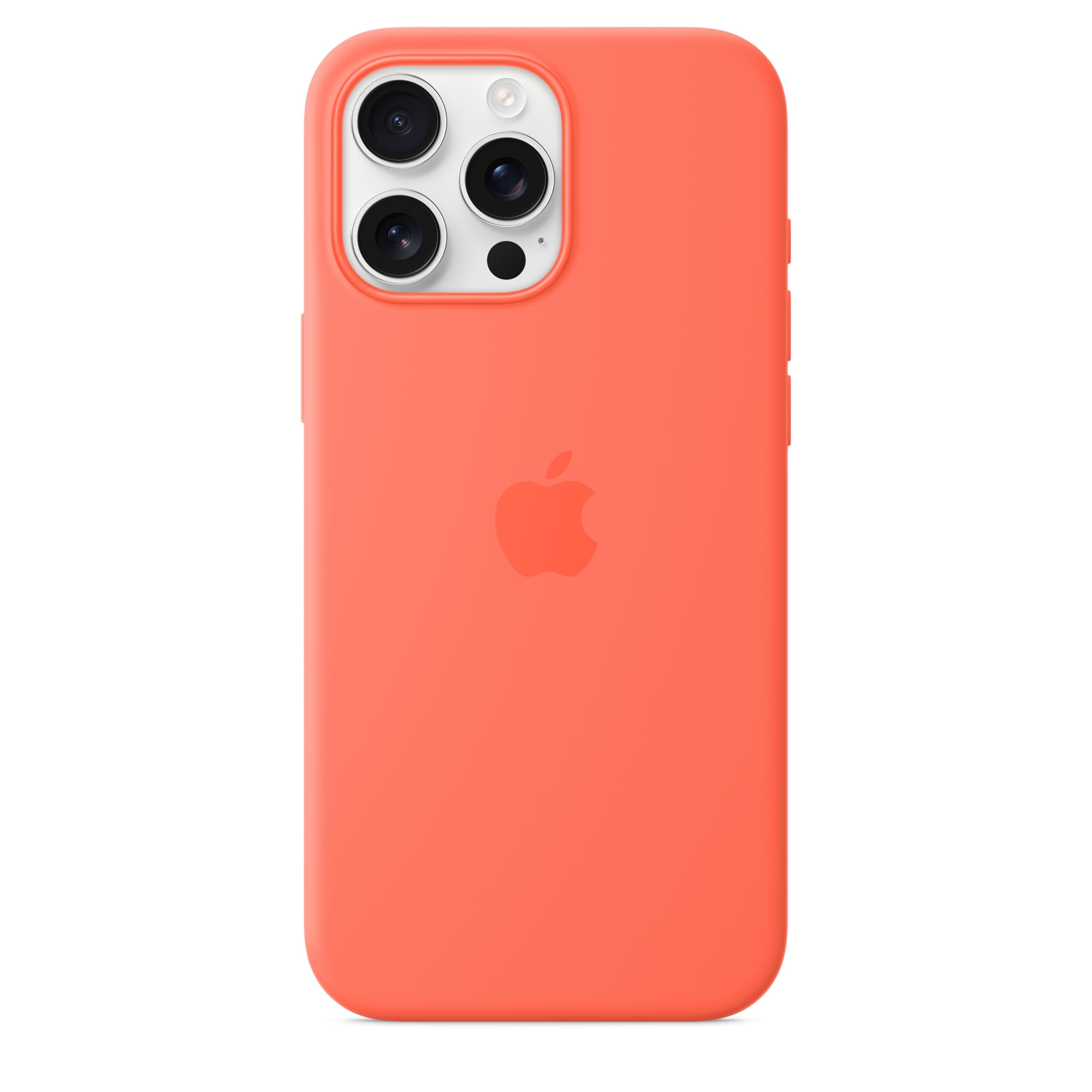 Foto 2 pulgar | Funda De Silicona Para Apple Iphone 16 Pro Max Con Magsafe Tangerine - Venta Internacional.