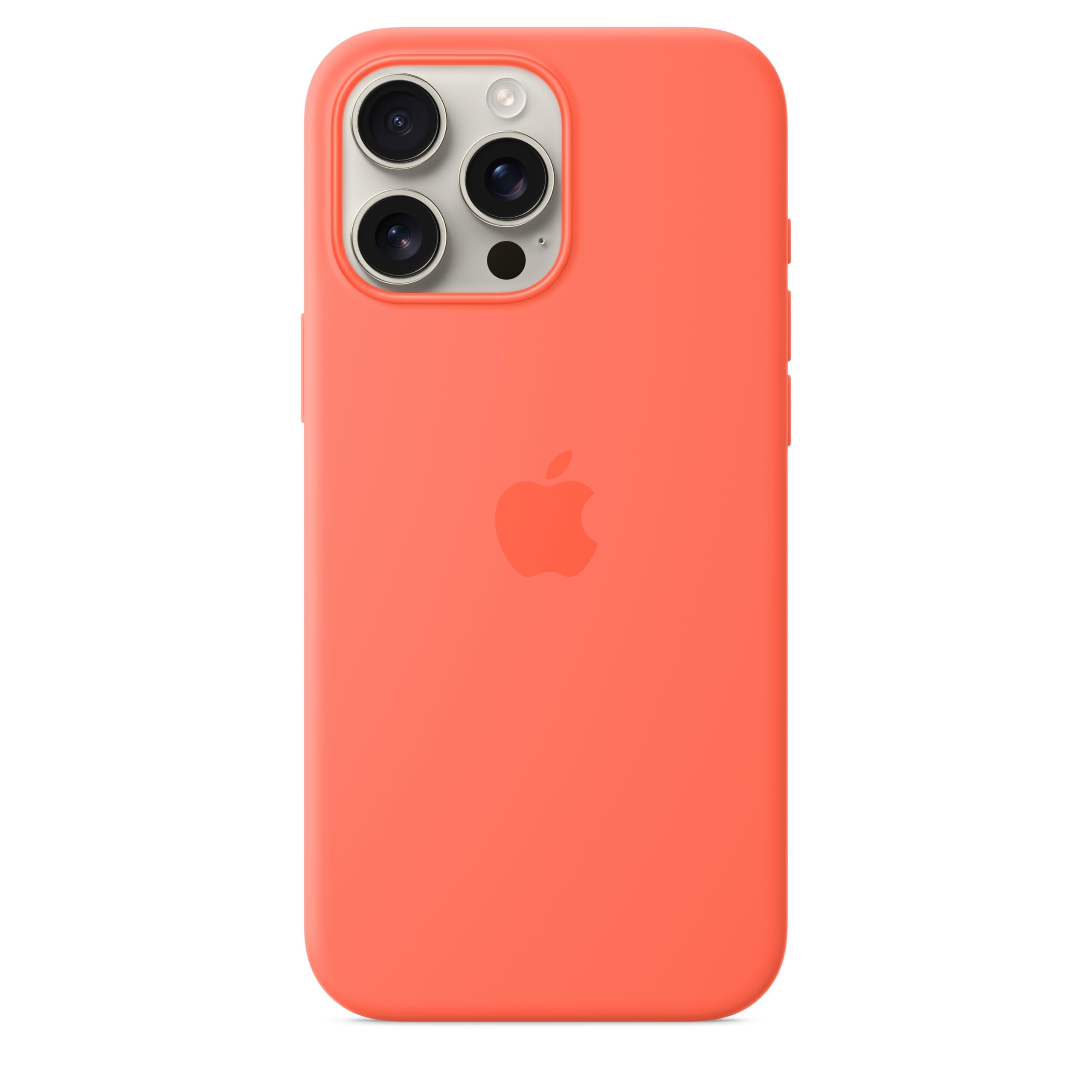 Foto 4 pulgar | Funda De Silicona Para Apple Iphone 16 Pro Max Con Magsafe Tangerine - Venta Internacional.