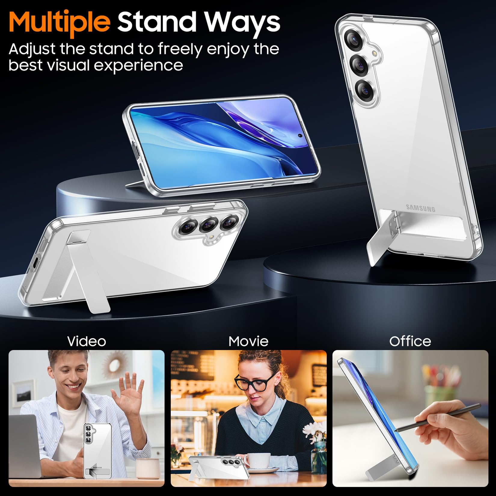 Foto 4 pulgar | Funda De Teléfono Temdan Diseñada Para Samsung Galaxy S25 Plus - Venta Internacional.