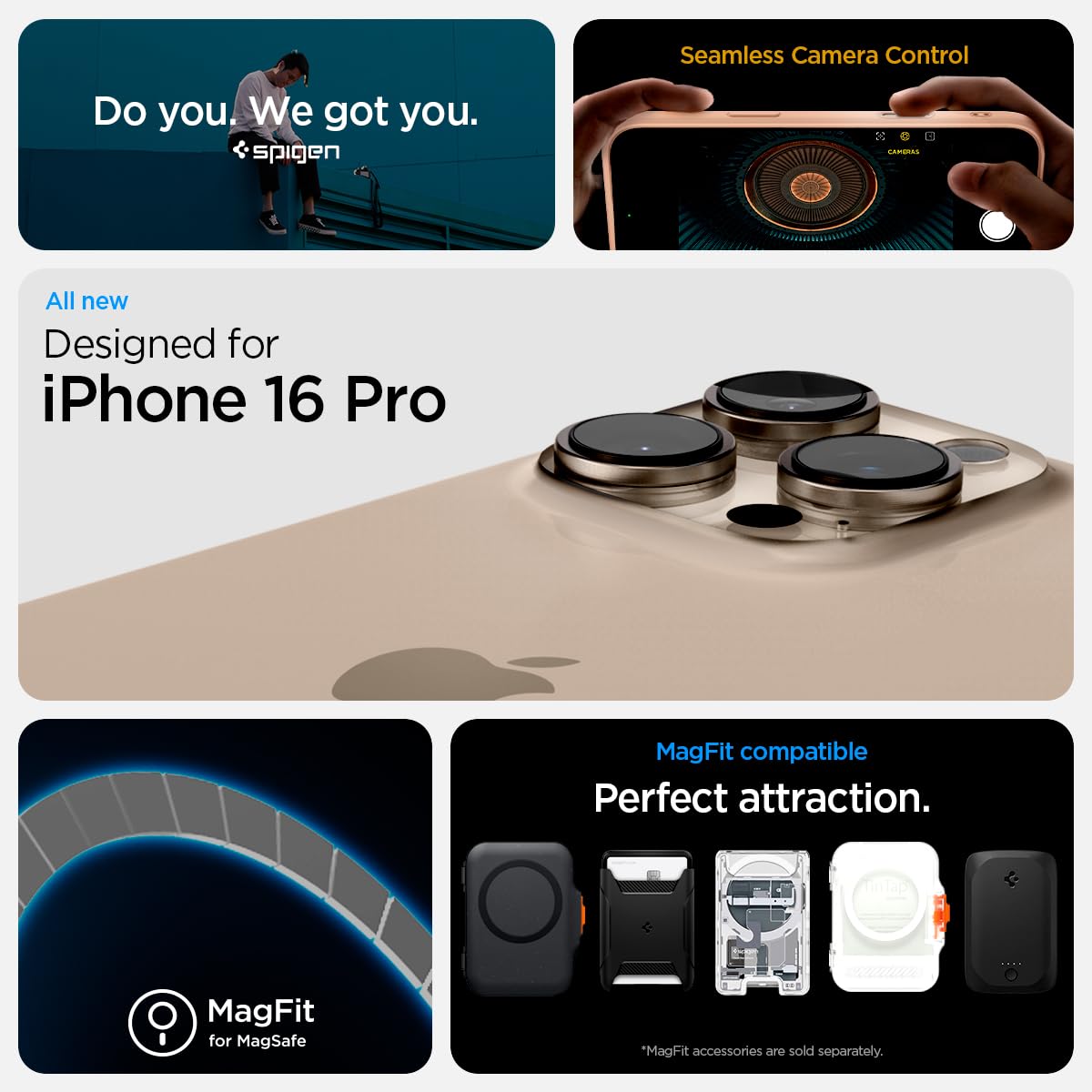 Foto 3 pulgar | Funda Spigen Ultra Hybrid T Magfit Para Iphone 16 Pro - Venta Internacional.