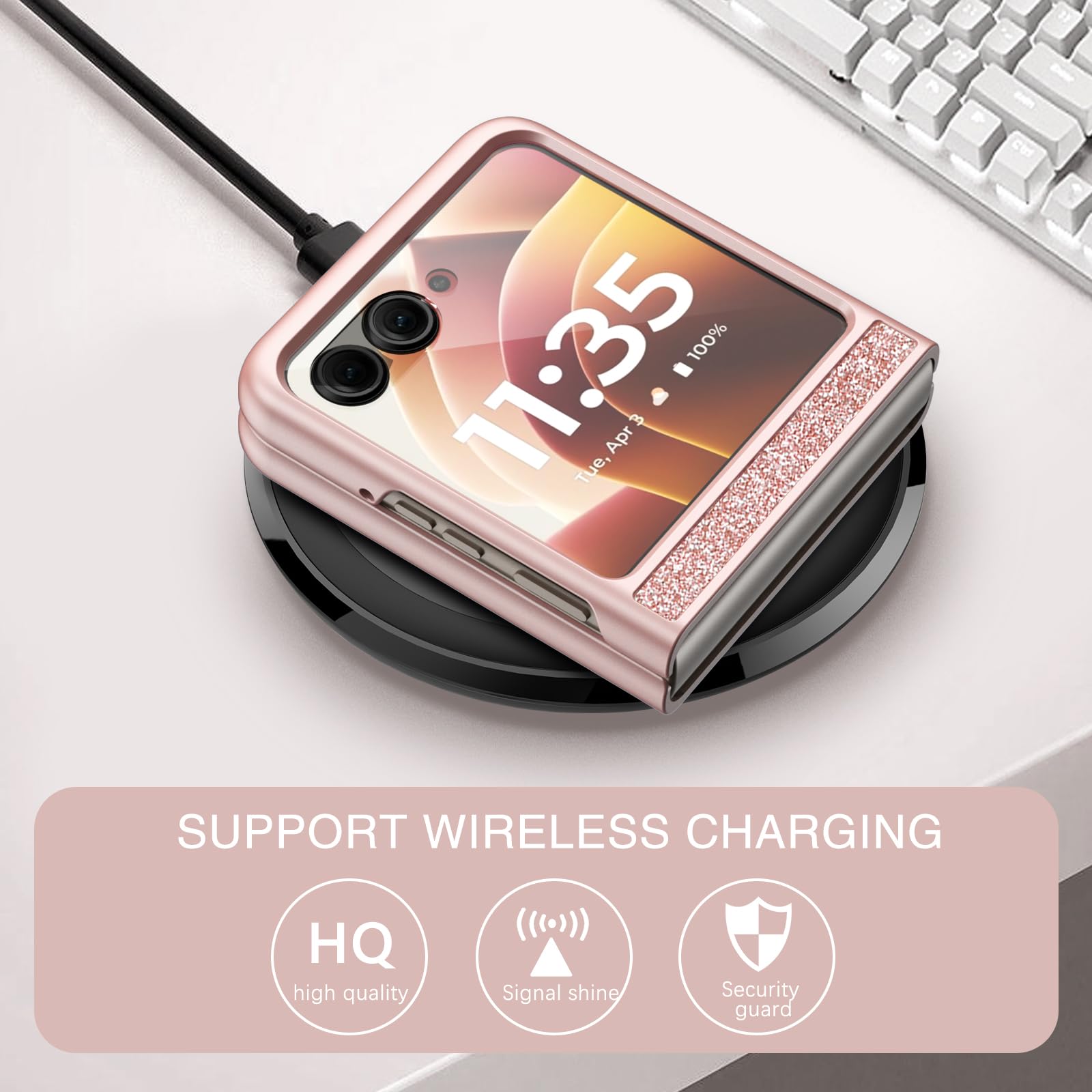 Foto 5 | Funda De Teléfono Bentoben Compatible Con Motorola Razr 2024 - Venta Internacional.