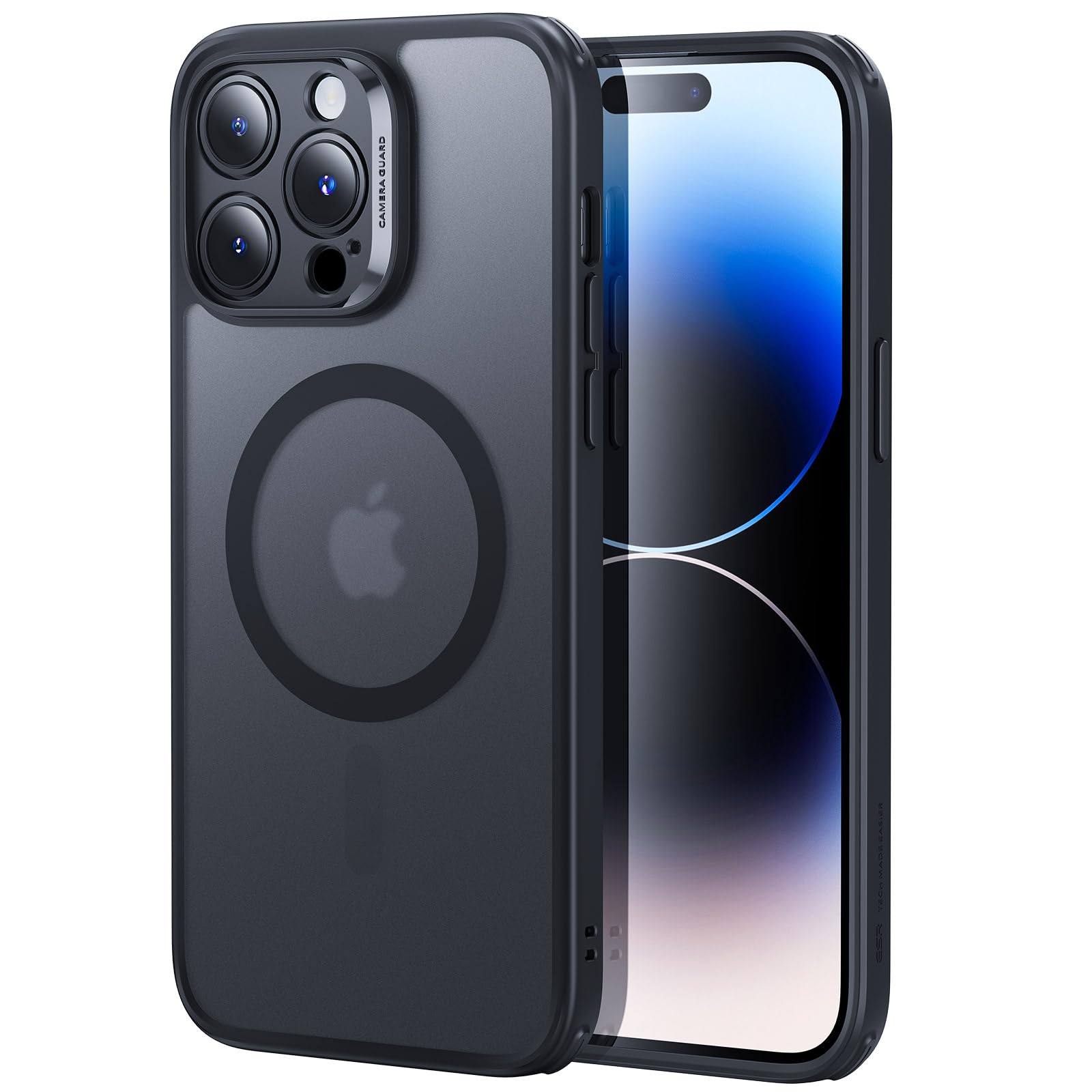 Foto 1 | Funda De Teléfono Esr Para Iphone 14 Pro Max, Color Negro Mate Translúcido - Venta Internacional.