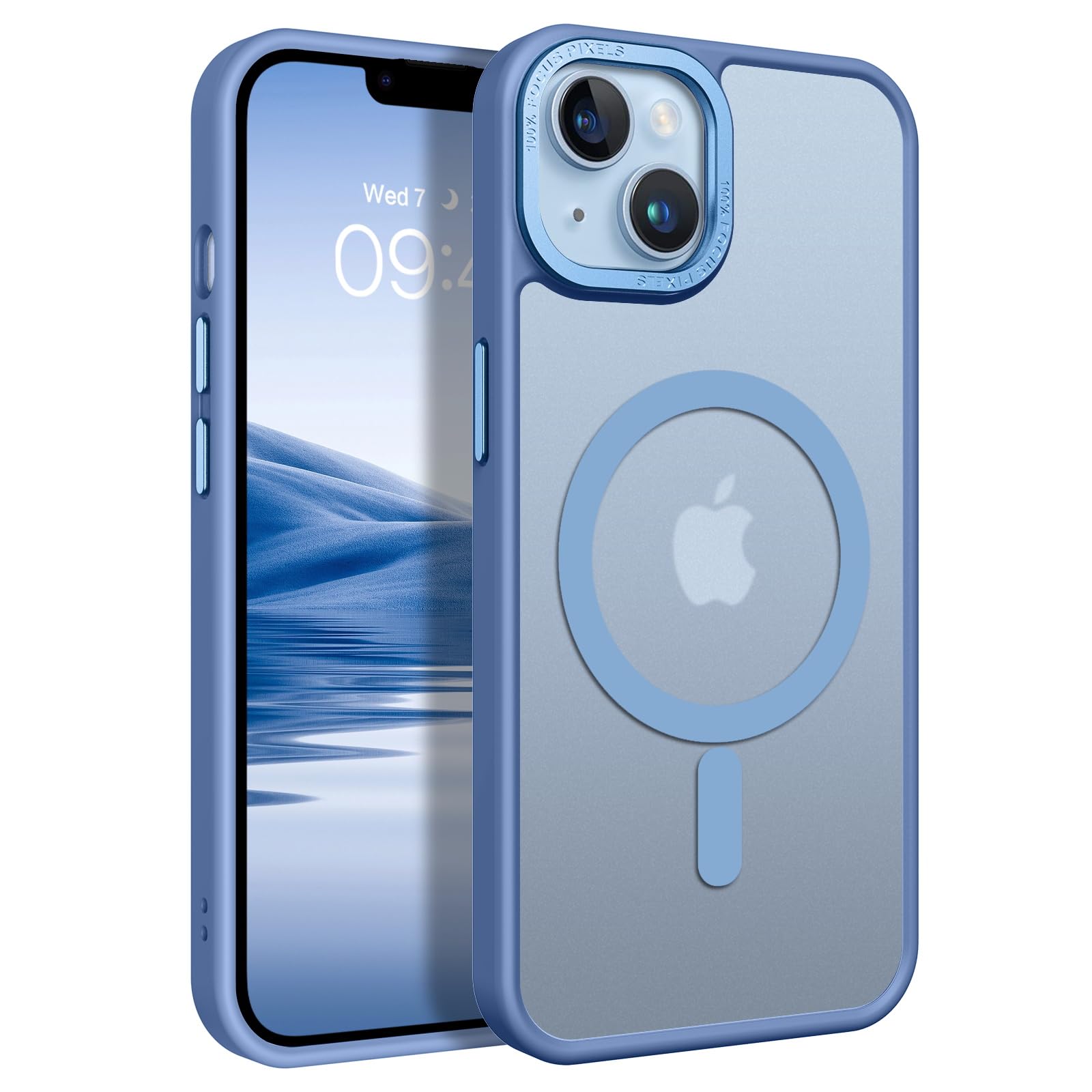 Foto 2 pulgar | Funda Magnética Bentoben Para Iphone 13/14 6.1 Azul - Venta Internacional.