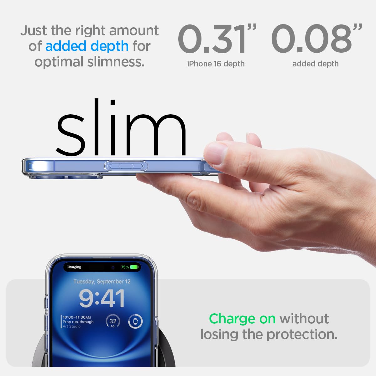 Foto 7 pulgar | Funda Spigen Ultra Hybrid Diseñada Para Iphone 16 Crystal - Venta Internacional.