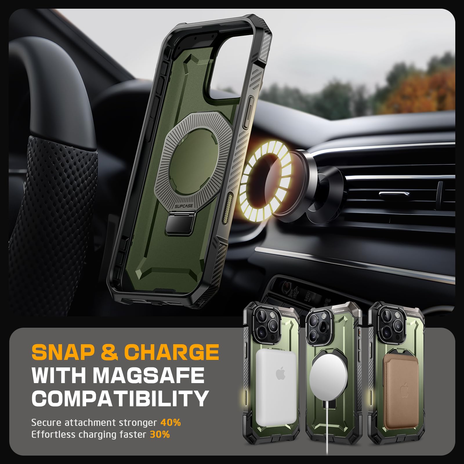 Foto 7 | Funda Para Teléfono Supcase Unicorn Beetle Grip Para Iphone 16 Pro Max - Venta Internacional.