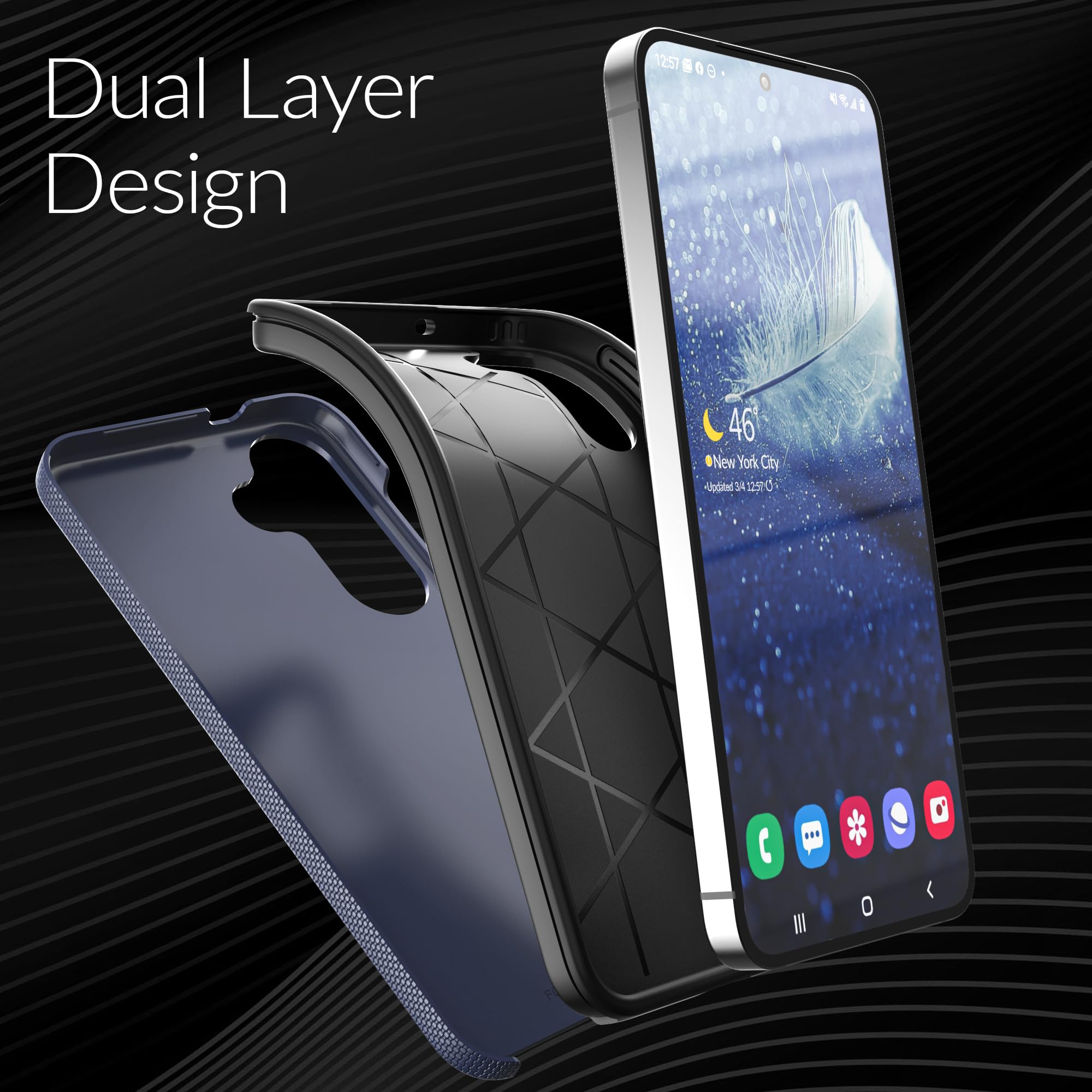 Foto 5 pulgar | Funda Crave Dual Guard A Prueba De Golpes Para Samsung Galaxy S25 Plus - Venta Internacional.