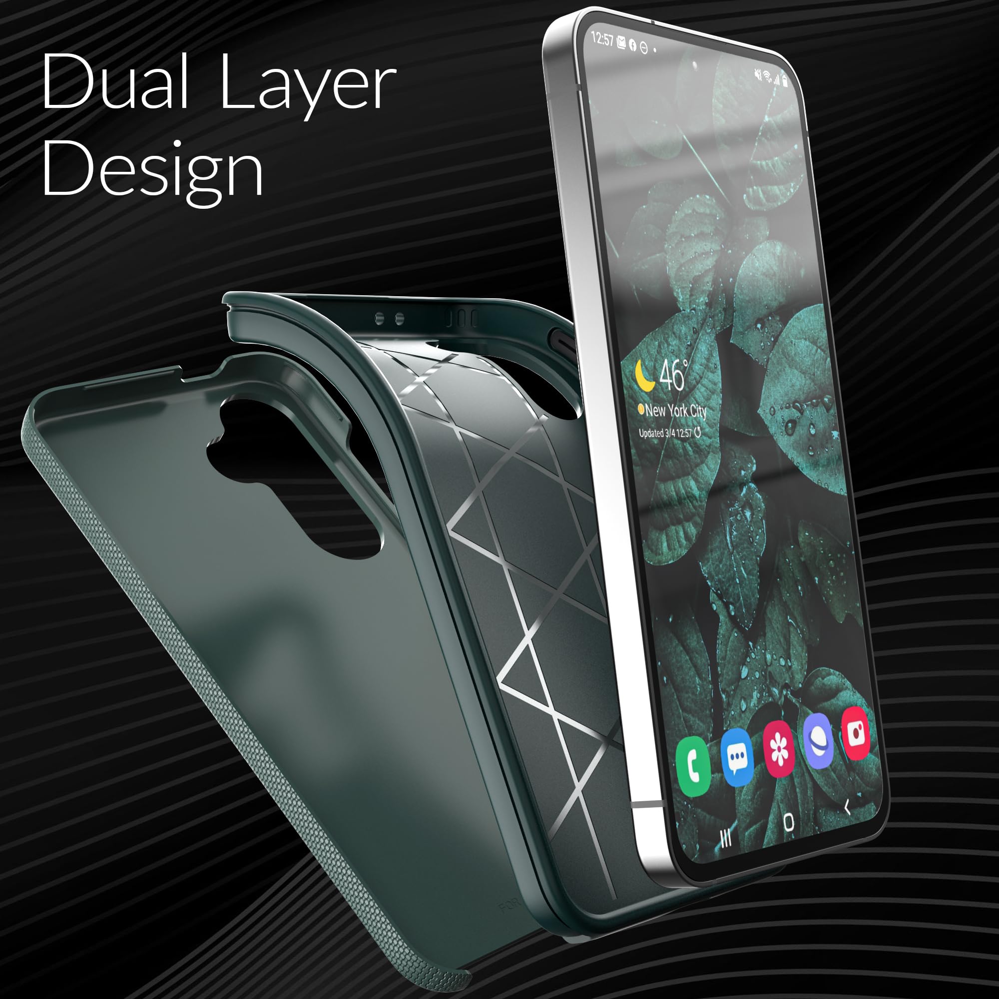 Foto 5 pulgar | Funda Crave Dual Guard A Prueba De Golpes Para Samsung Galaxy S24 Fe - Venta Internacional.