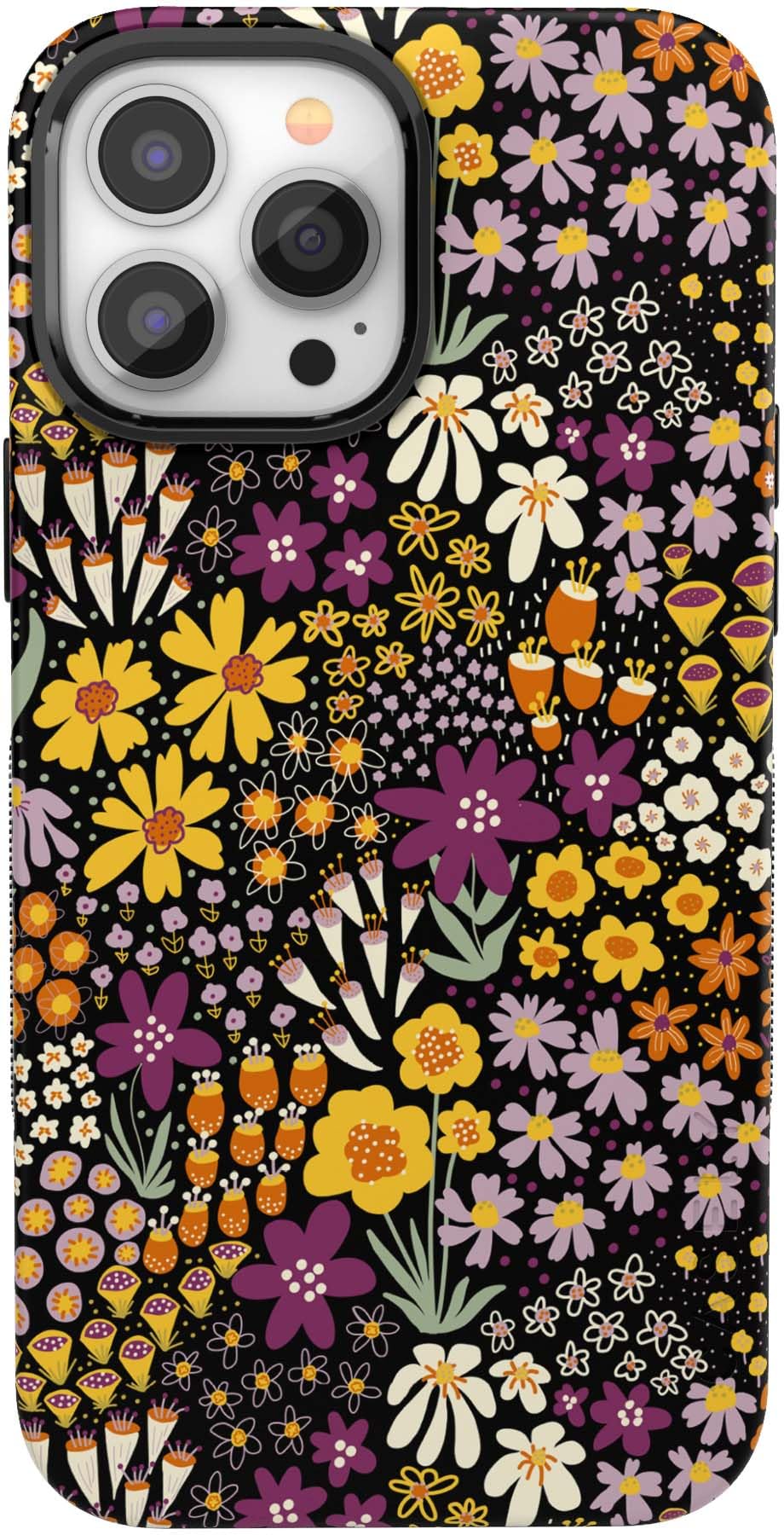 Foto 2 pulgar | Funda De Teléfono Casely Falling For You Plum Floral Para Iphone 13 Pro - Venta Internacional.