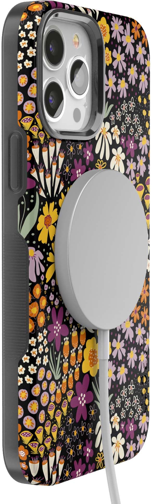 Foto 8 pulgar | Funda De Teléfono Casely Falling For You Plum Floral Para Iphone 13 Pro - Venta Internacional.