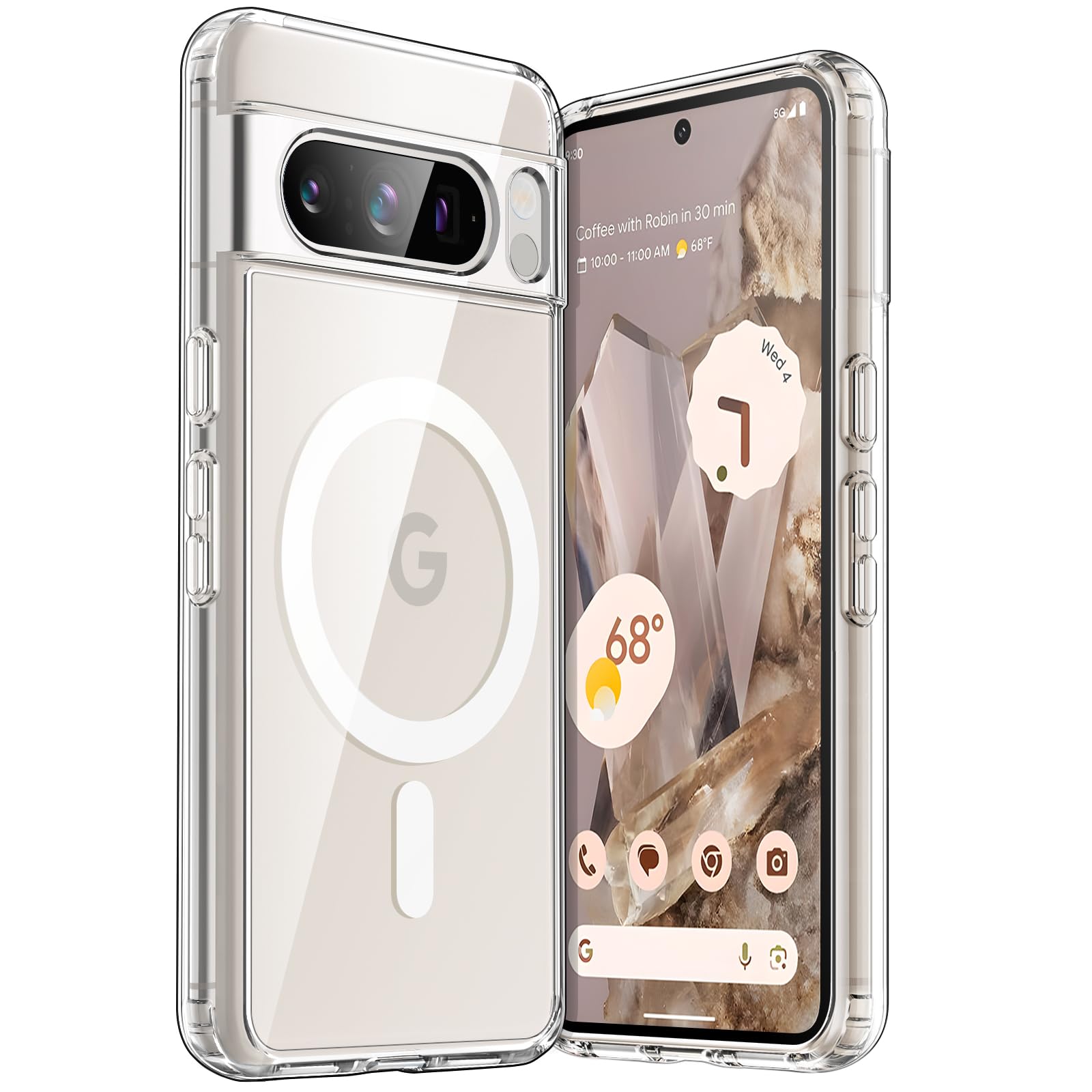 Foto 2 pulgar | Funda De Teléfono Jetech Magnetic Para Google Pixel 8 Pro De 6.7 Pulgadas 2023 - Venta Internacional.