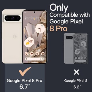 Foto 2 | Funda De Teléfono Jetech Magnetic Para Google Pixel 8 Pro De 6.7 Pulgadas 2023 - Venta Internacional.