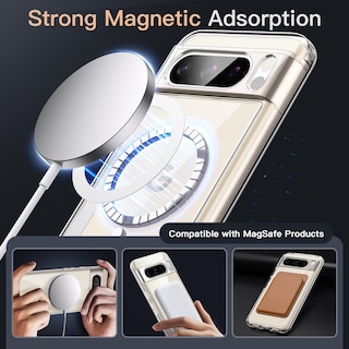Foto 3 | Funda De Teléfono Jetech Magnetic Para Google Pixel 8 Pro De 6.7 Pulgadas 2023 - Venta Internacional.