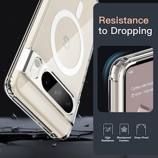 Foto 6 | Funda De Teléfono Jetech Magnetic Para Google Pixel 8 Pro De 6.7 Pulgadas 2023 - Venta Internacional.