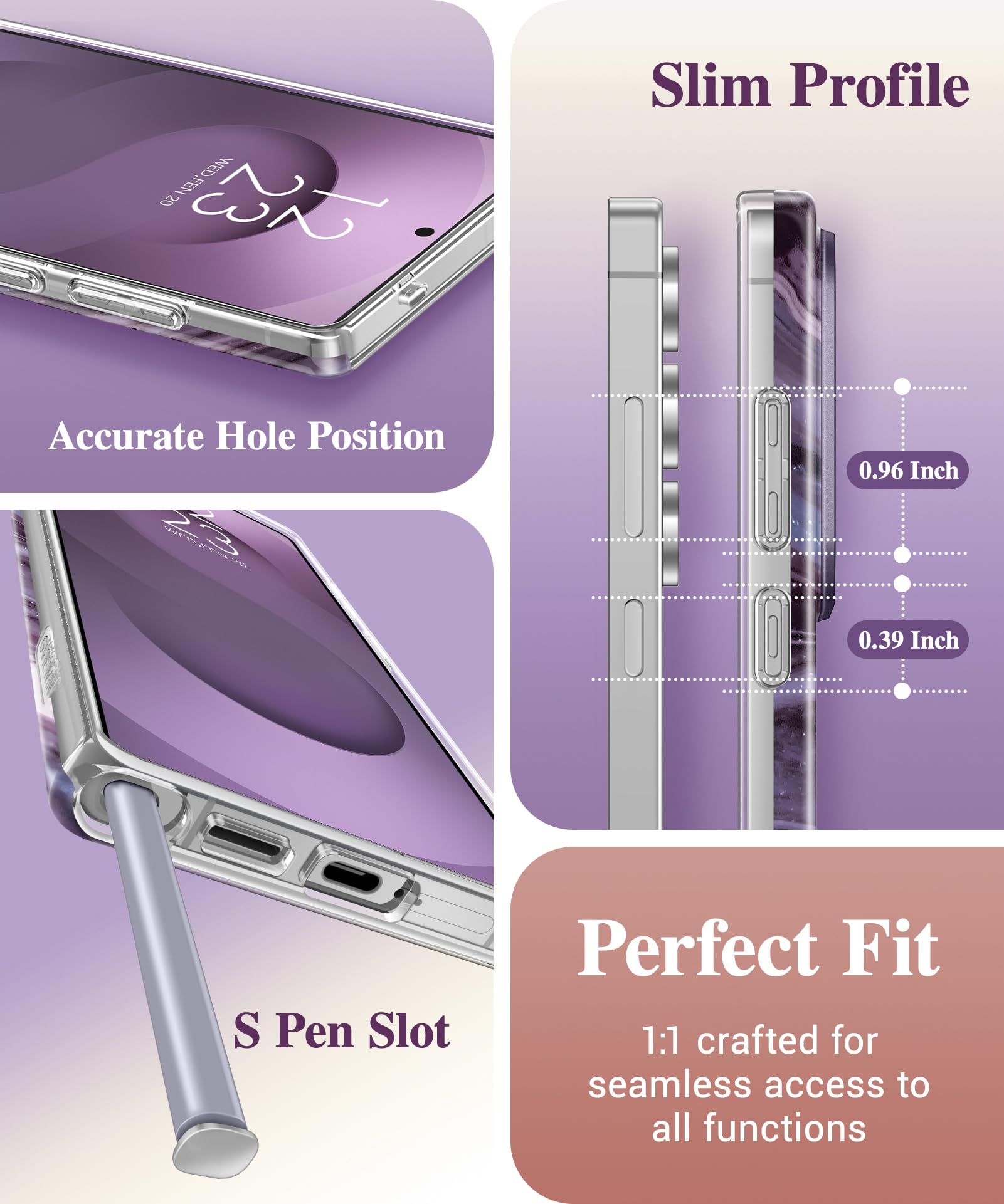 Foto 7 pulgar | Funda De Teléfono Gviewin Para Samsung Galaxy S25 Ultra Con Funda Deslizante - Venta Internacional.