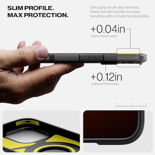 Foto 7 | Funda Spigen Tough Armor (ai) Magfit Para Iphone 16 Pro, Color Negro - Venta Internacional.
